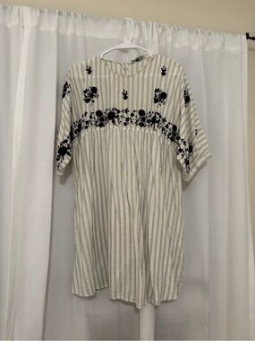 Zara Embroidered Dress